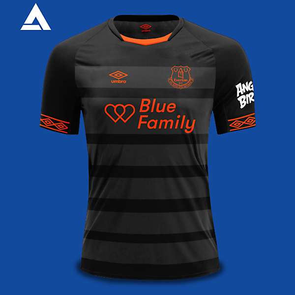 Everton Umbro 2021 Away Kit