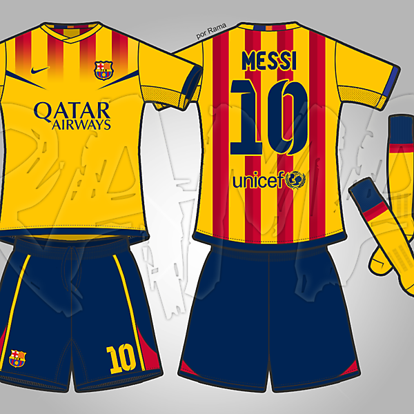 FC BARCELONA - AWAY