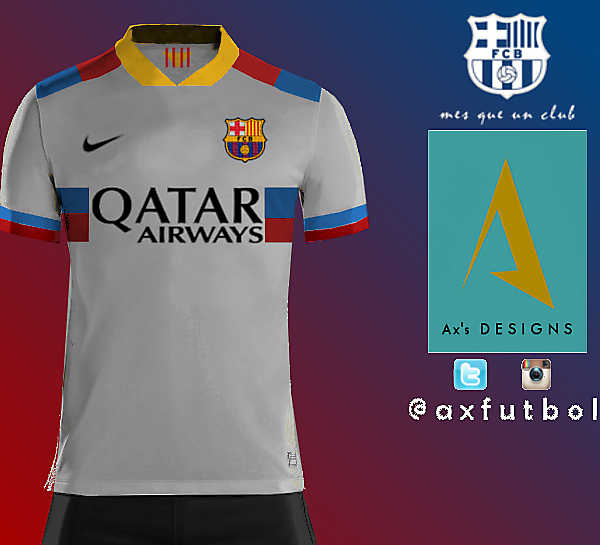FC BARCELONA AWAY KIT