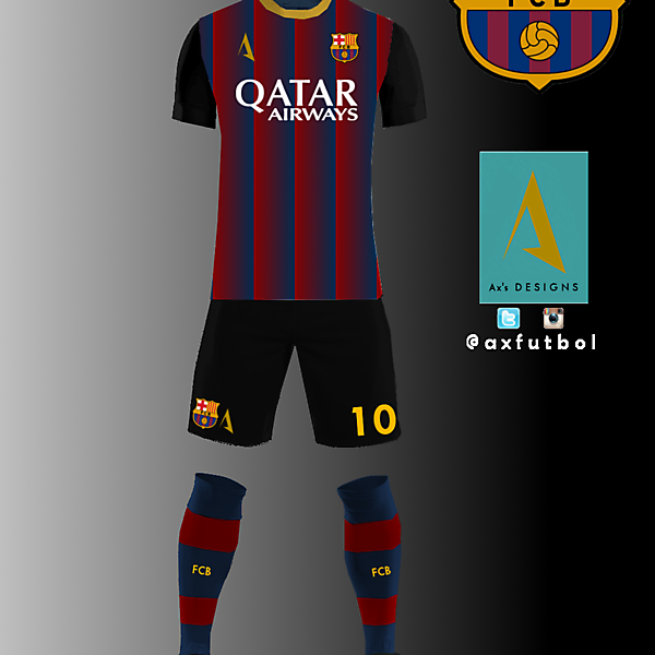 FC BARCELONA HOME KIT