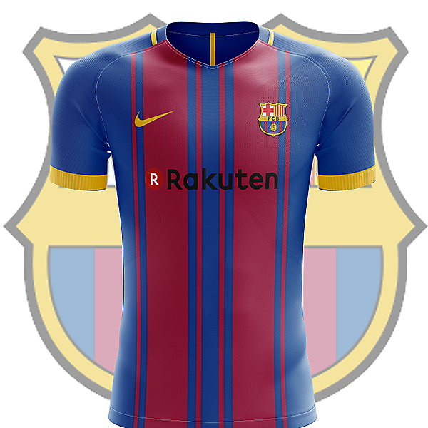 FC Barcelona home shirt 2017-2018
