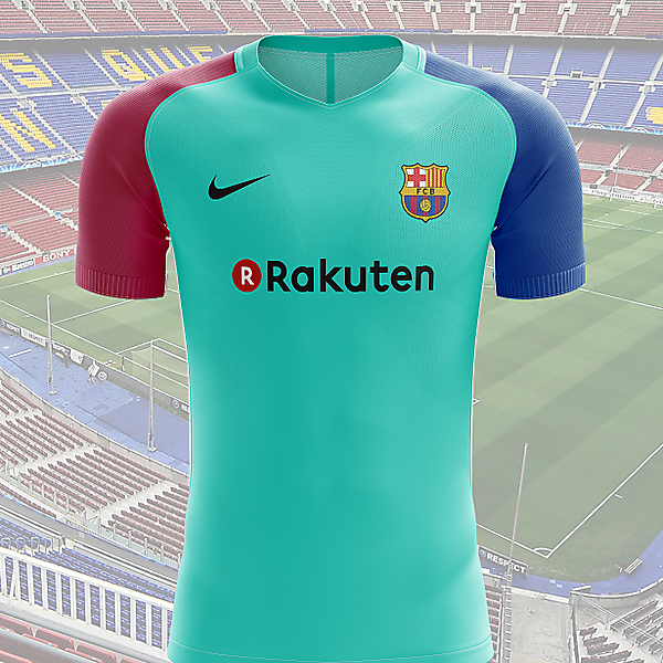 FC Barcelona third shirt 2017-2018