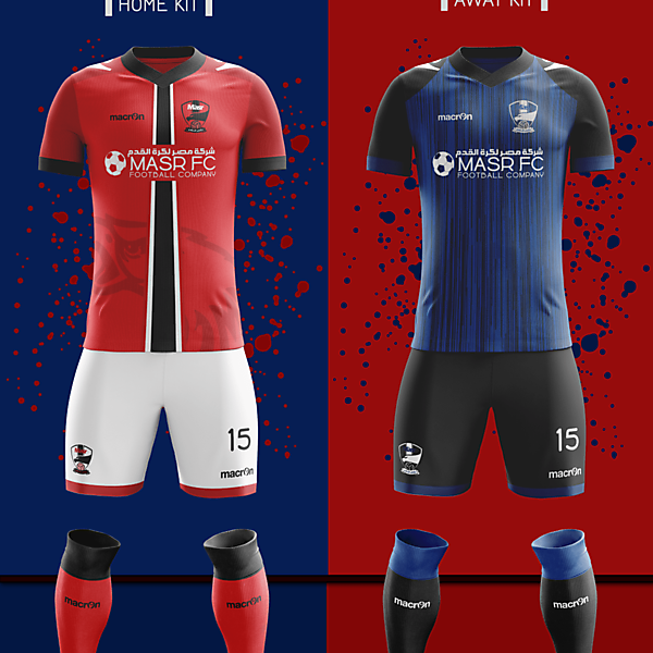 FC MASR Macron Fantasy kits 2016-2017 ..