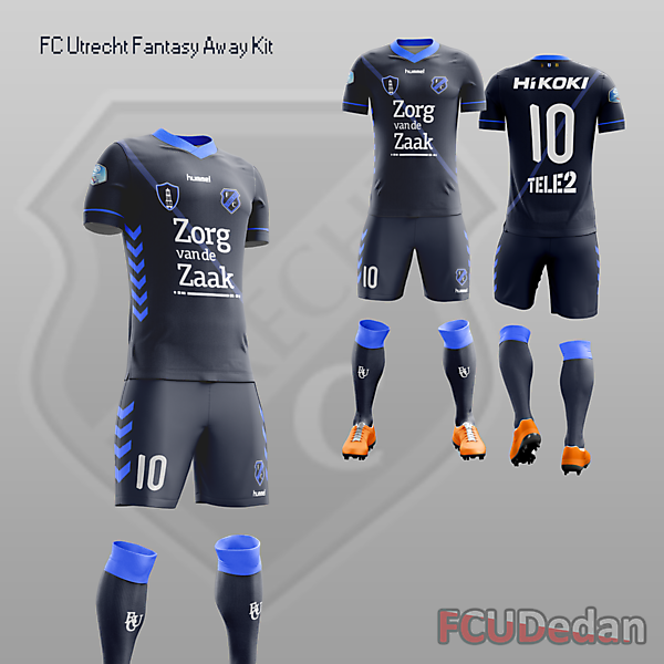 FC Utrecht Fantasy Away Kit Design