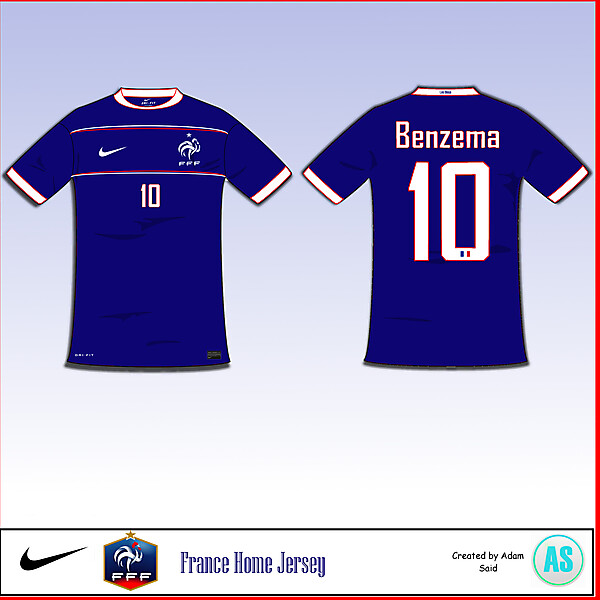 France Home Jersey (Please Read Description)