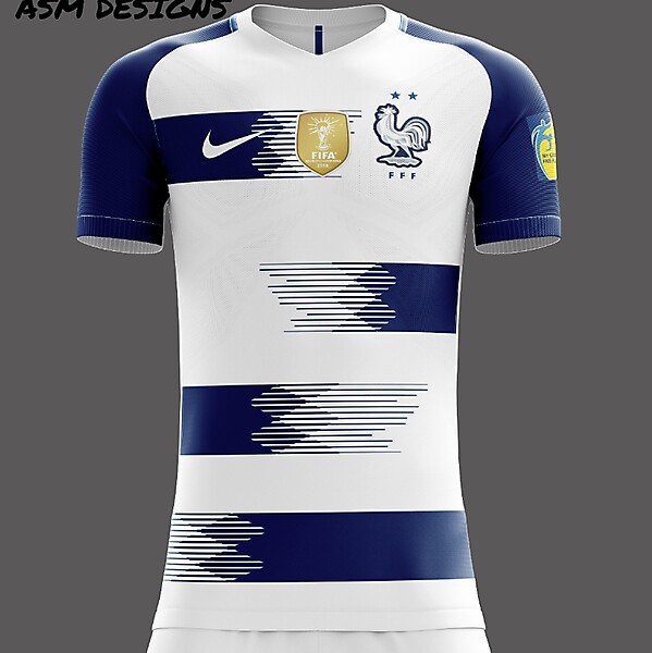 France Nike 2019 Away Kit