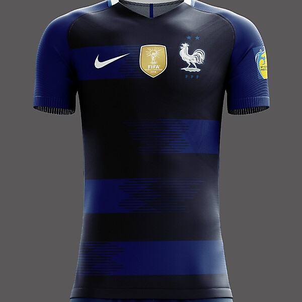 France Nike 2019 Home Kit