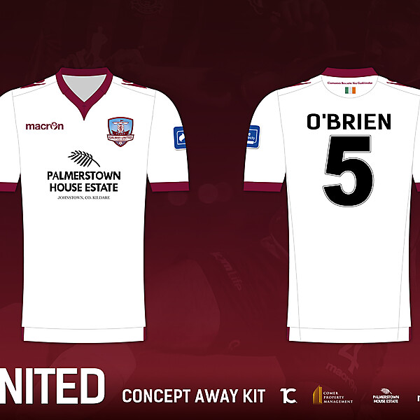 Galway United Away Kit - Macron