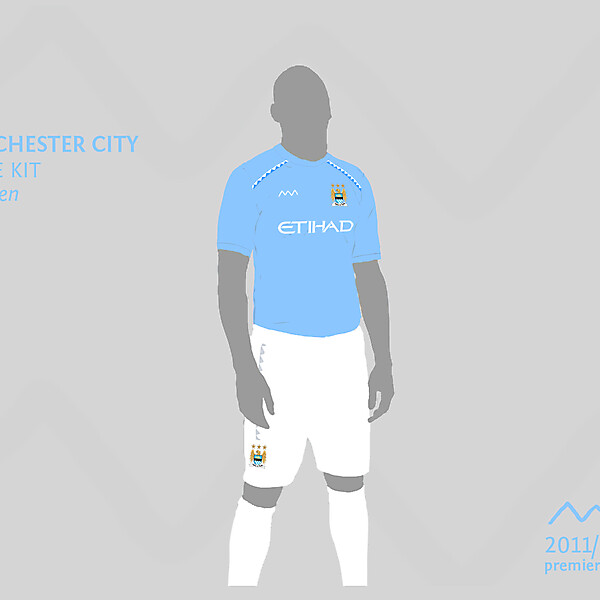 Manchester City home by green
