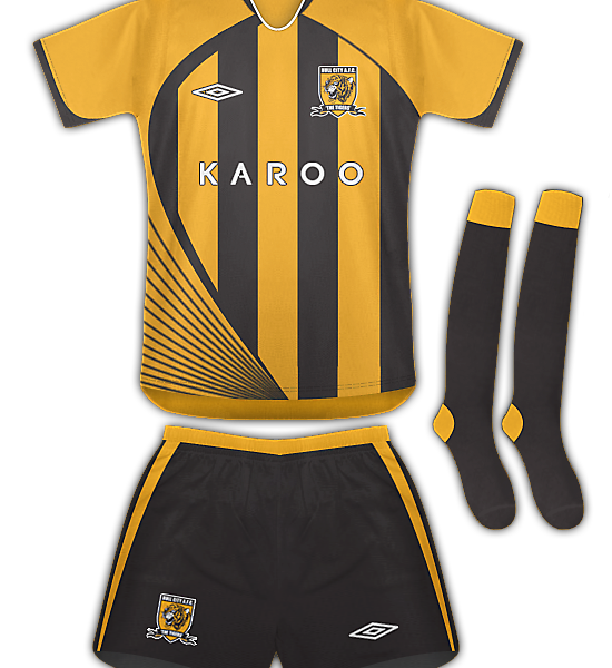 Hull City Home - Umbro Fantasty Design 