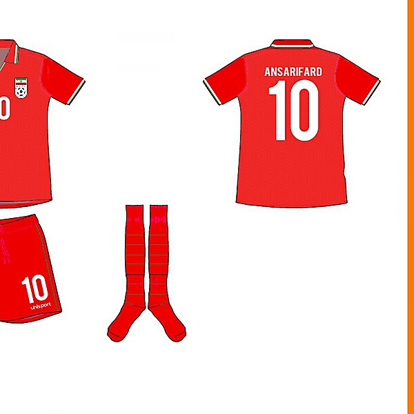 Iran Away kit