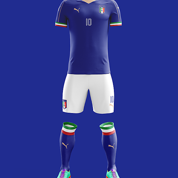 Italy x Puma - Home kit concept