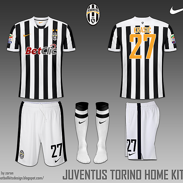 Juventus FC Torino fantasy home and away