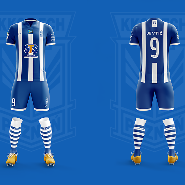 KKS Lech Poznań home kit concept