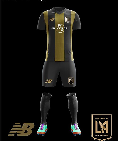LAFC 2018 Home Kit New Balance 