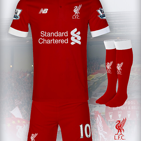 Liverpool 15-16 New Balance Home Concept
