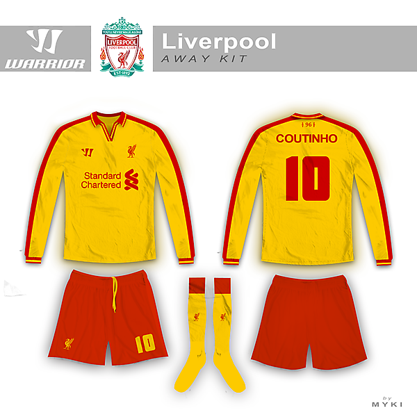 Liverpool away kit