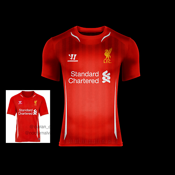 Liverpool F.C. Home 14/15 BASED ON LEAKED KIT