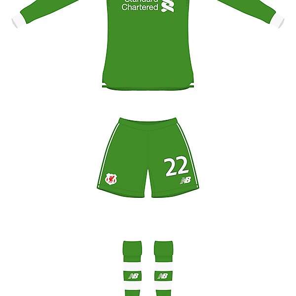 Liverpool home goalie