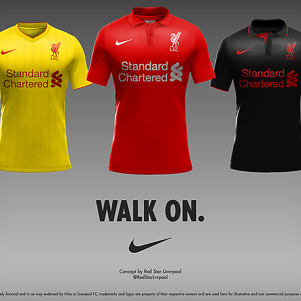 Liverpool Nike kits II