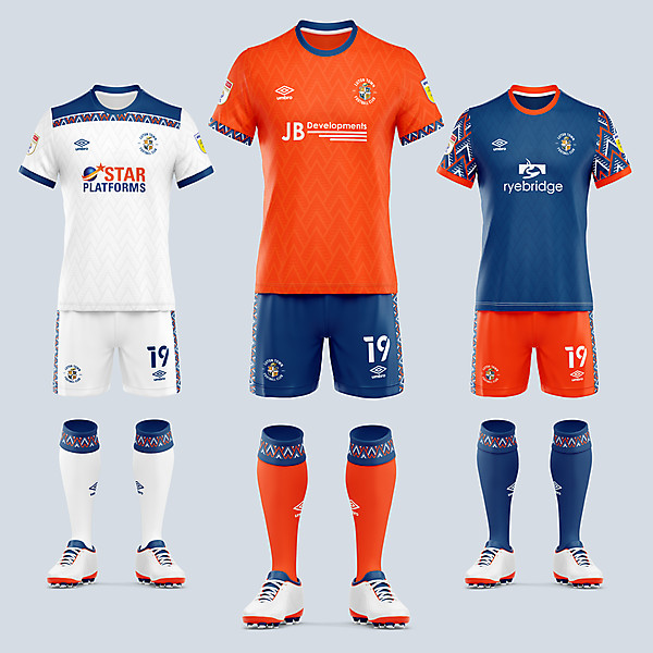 Luton Town 2021/22 Kit Concepts