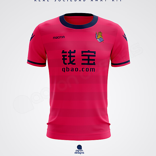 MACRON REAL SOCIEDAD AWAY KIT CONCEPT