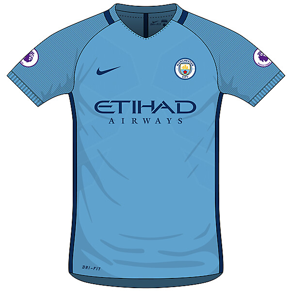 Man City Home 2016/17