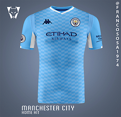 Man City Kappa home
