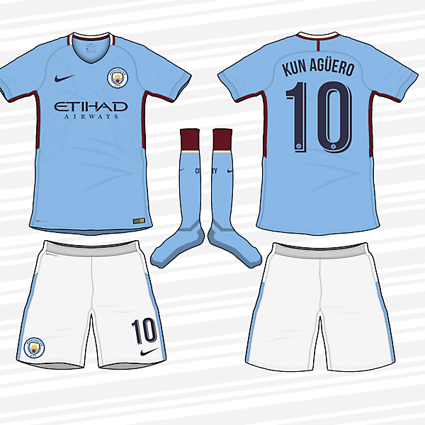 Manchester City 2017/2018 Home kit