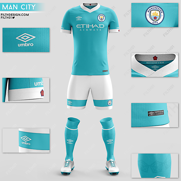 Manchester City x Umbro | Home Kit
