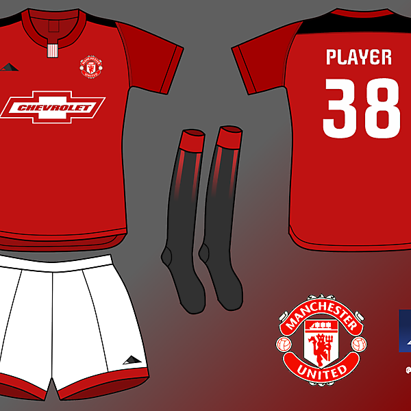 Manchester United home kit