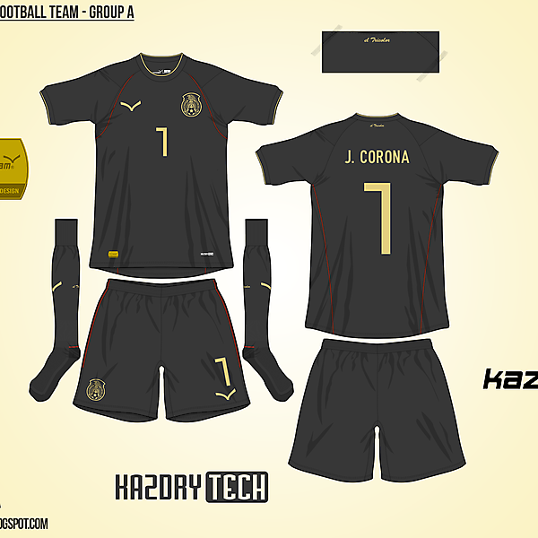 Mexico Away - Group A, 2015 Copa América