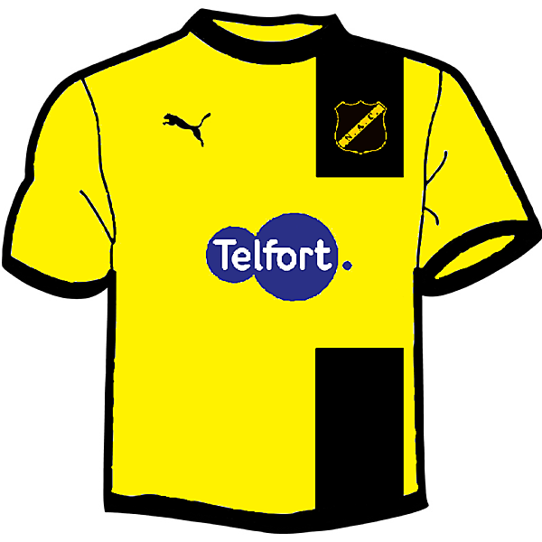 NAC Breda Home kit fantasy 2014-2015