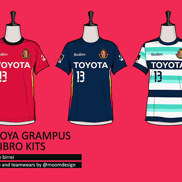Nagoya Grampus BodiBro Kits