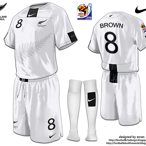 New Zealand World Cup 2010 fantasy home