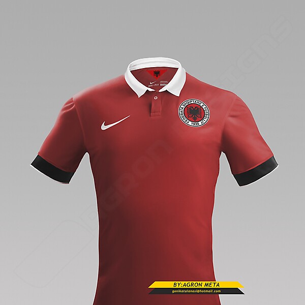 NIKE ALBANIA NT EURO 2016 FANTASY HOME KIT (BY AGRON META)