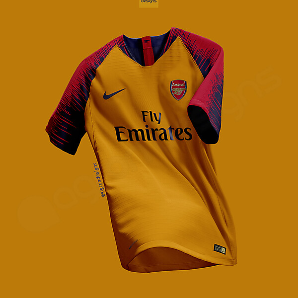 NIKE ARSENAL FC  AWAY KIT CONCEPT
