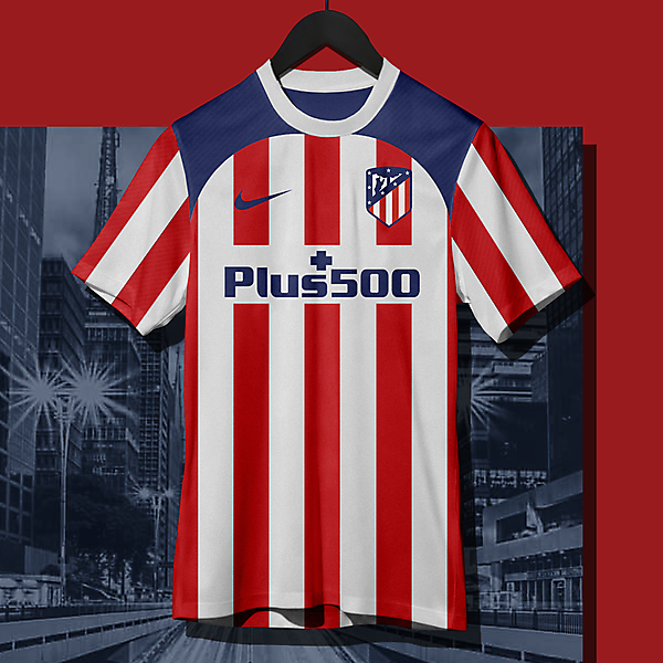 nike Atletico Madrid Home Shirt Cocnept