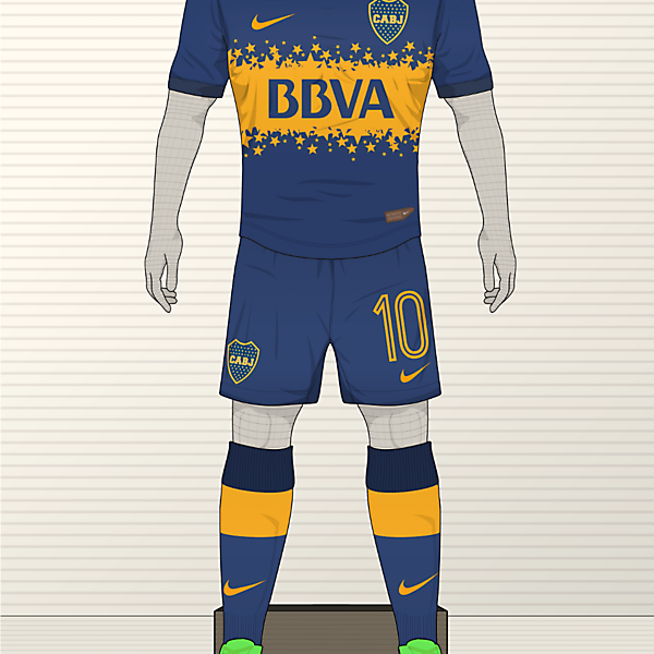 Nike Boca Juniors Kit (redo)
