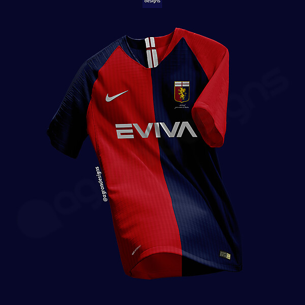 NIKE GENOA CFC HOME KIT CONCEPT