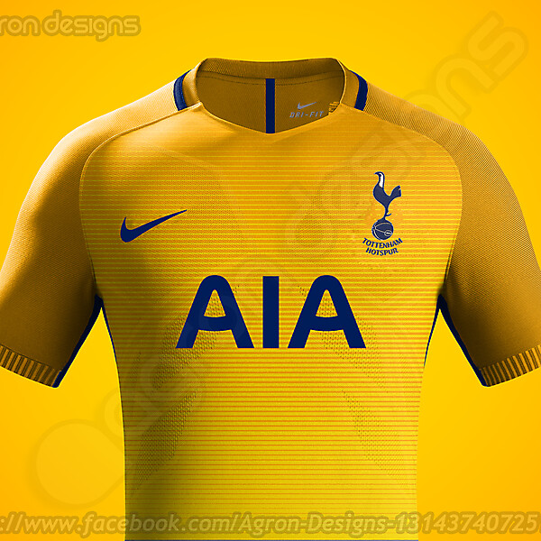 Nike Tottenham Hotspur Fc Third Kit Concept