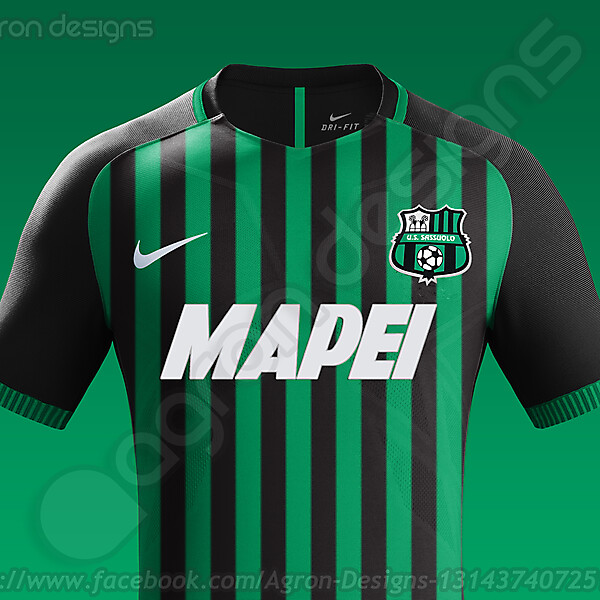NIKE US SASSUOLO HOME KIT FANTASY