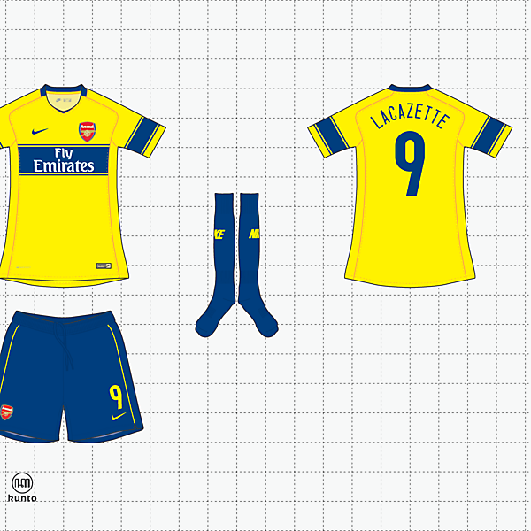 nike x kunto arsenal away