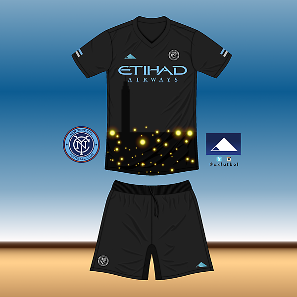 NYCFC Away Kit own design
