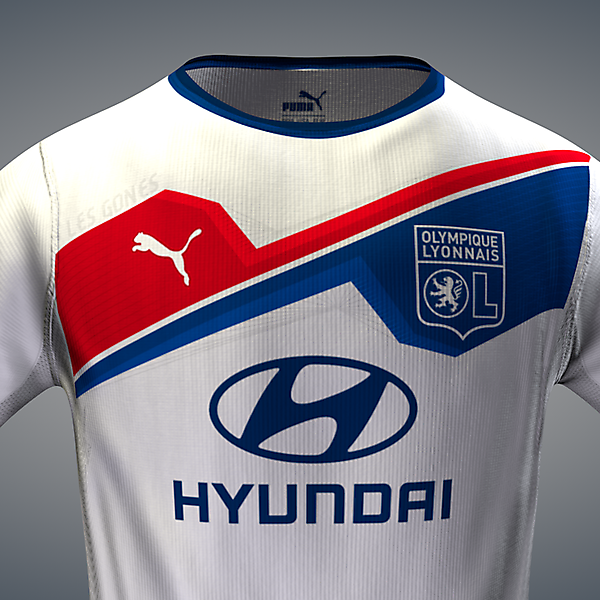 OLYMPIQUE LYONNAIS HOME KIT
