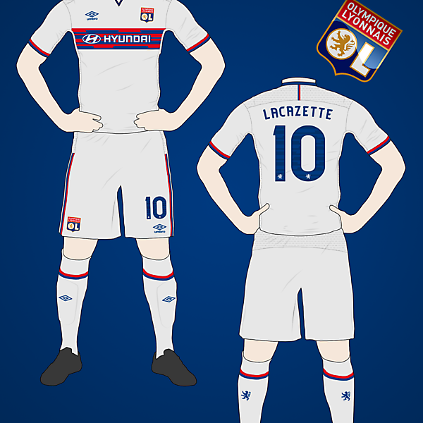 Olympique Lyonnais Home Kit