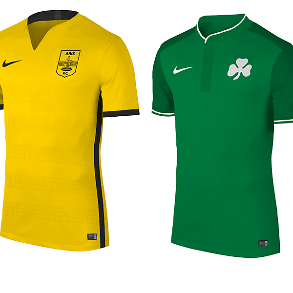 Paok,Aris,Panathinaikos,Olympiakos  / With Nike