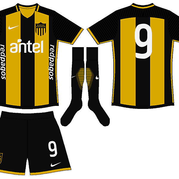 Peñarol Nike Mockup
