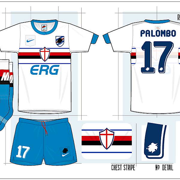 Sampdoria - Nike Template