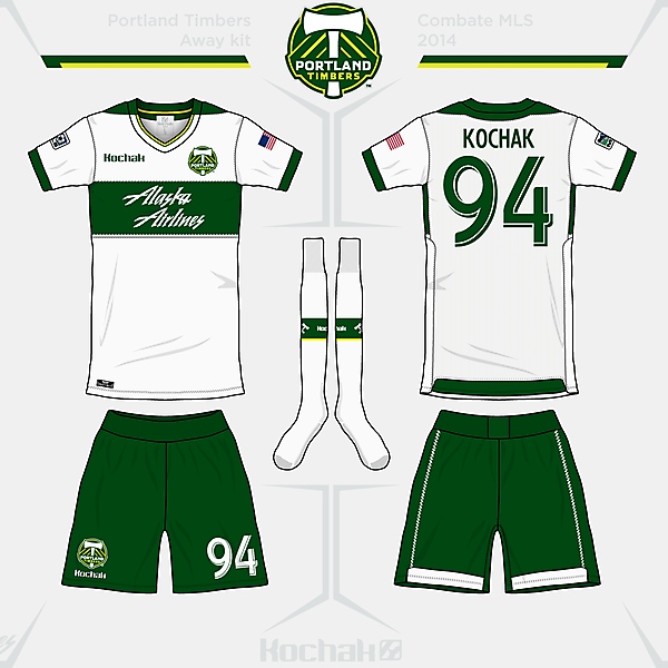 Portland Timbers - away kit